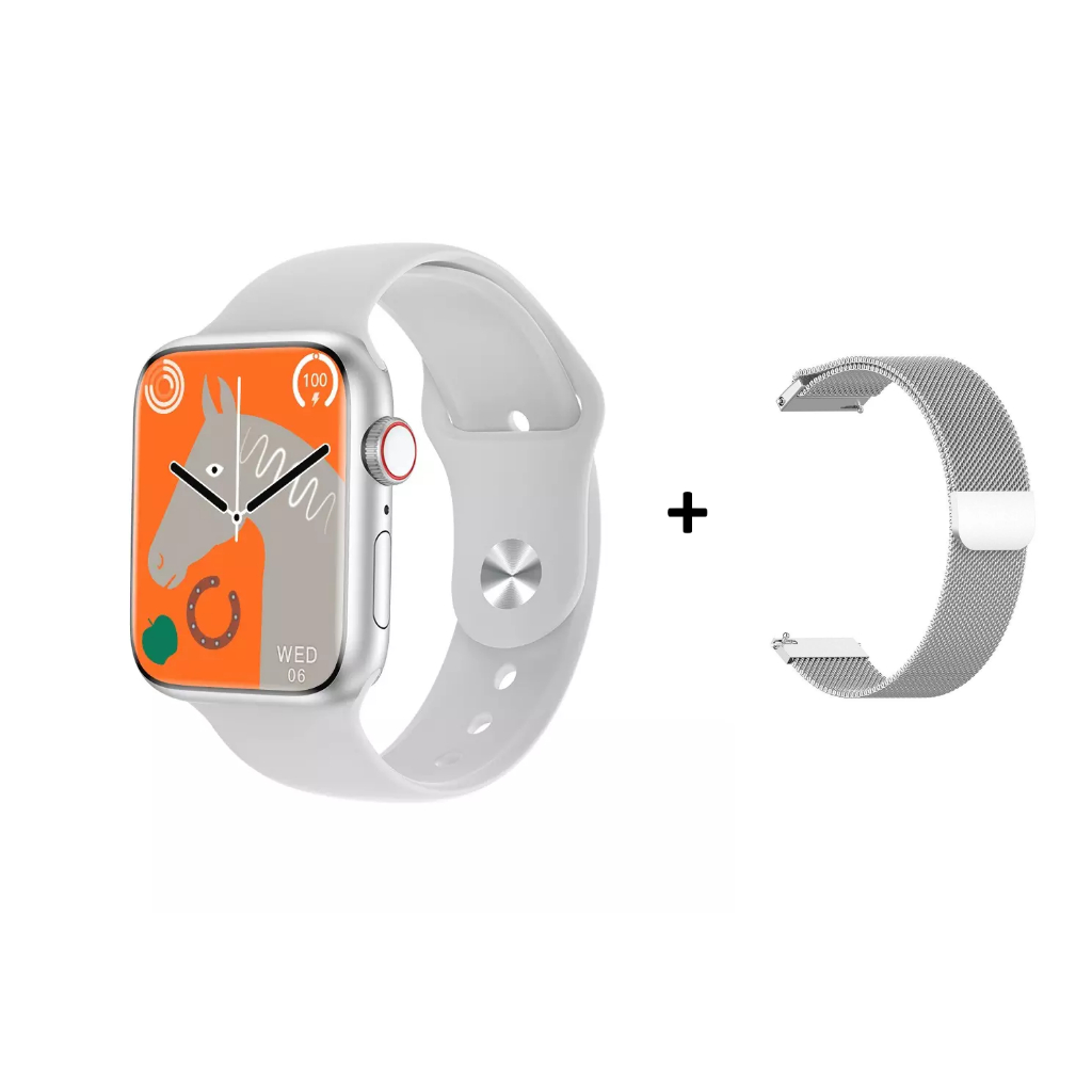 Smartwatch W29S Serie 9 com Ilha Dinâmica 47mm