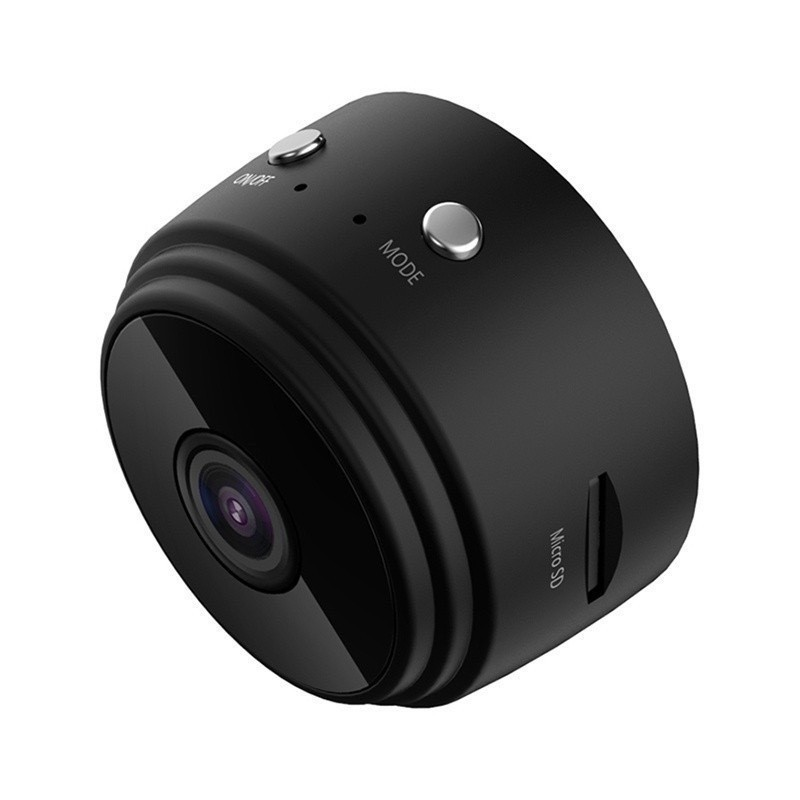 Câmera A9 Mini HD com Sensor de Presença Wi-Fi 110V e Suporte para Encaixe