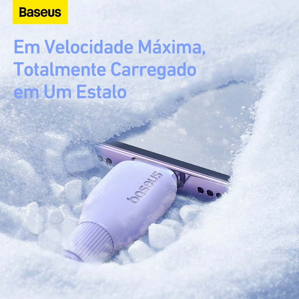 Cabo Rápido Baseus 2.4a P/ iPhone Usb Lightning 1,2m