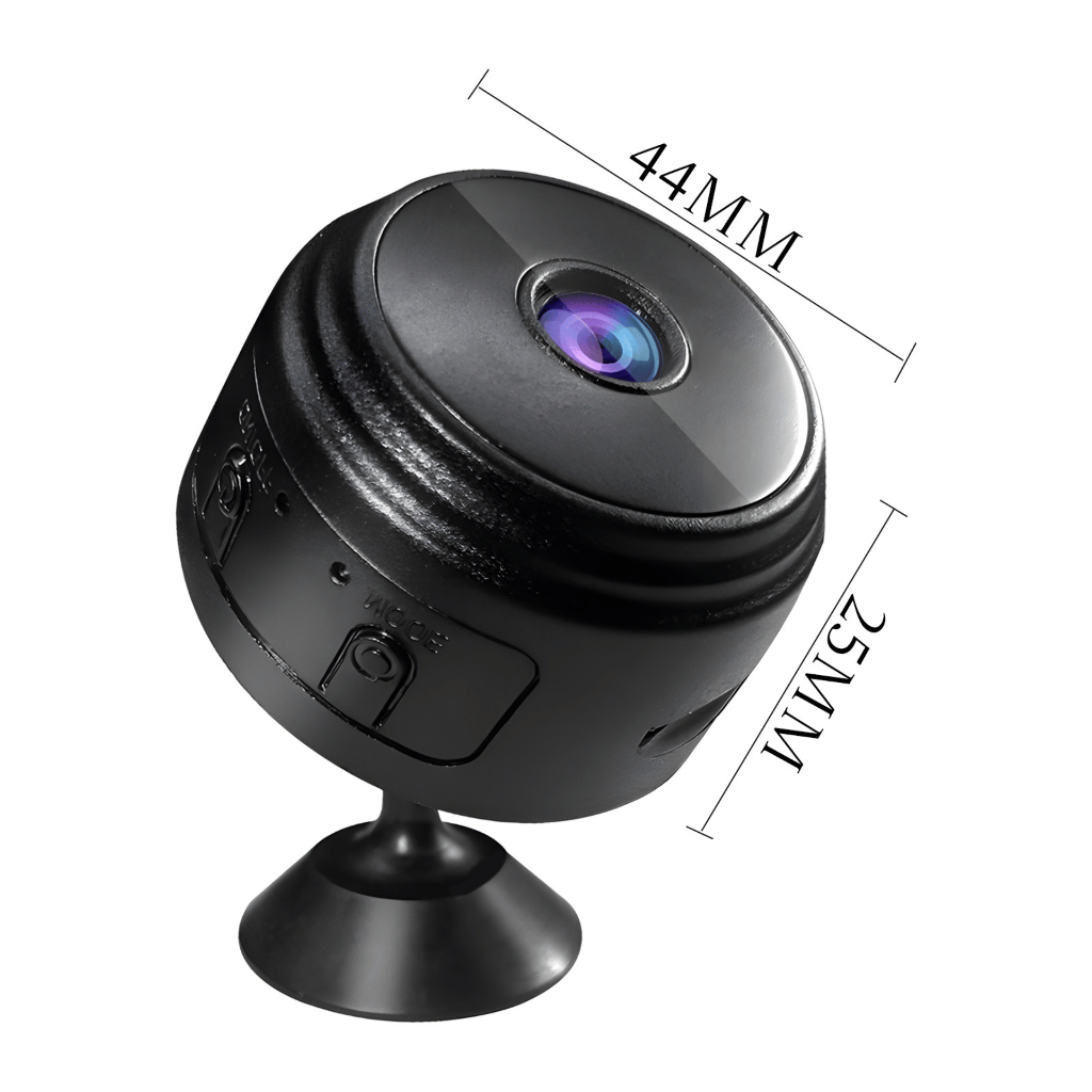 Câmera A9 Mini HD com Sensor de Presença Wi-Fi 110V e Suporte para Encaixe