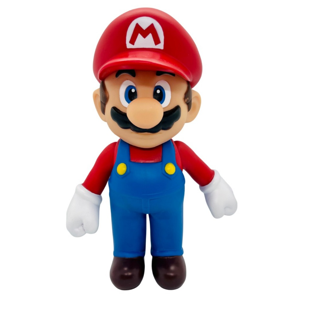 Kit Boneco Mario e Luigi Vinil Collection Brinquedo Jogo 22cm Colecionável Brinquedo