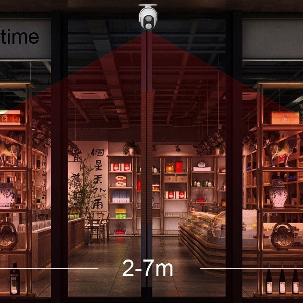 3 em 1 Sensor de Presença Para Lojas Alarme E Anunciador Bem Vindo Premium canaa yl