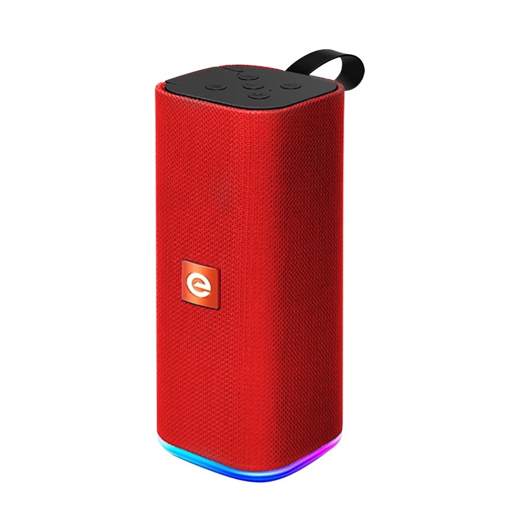 Caixa de Som Bluetooth  Exbom  10W RGB com Rádio FM