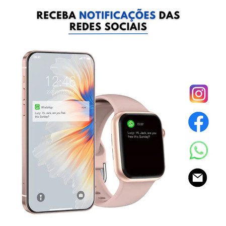 Relógio Smartwatch Watch S20 PRO Série 10 Super Amoled Prova D'Água Lançamento 45 mm