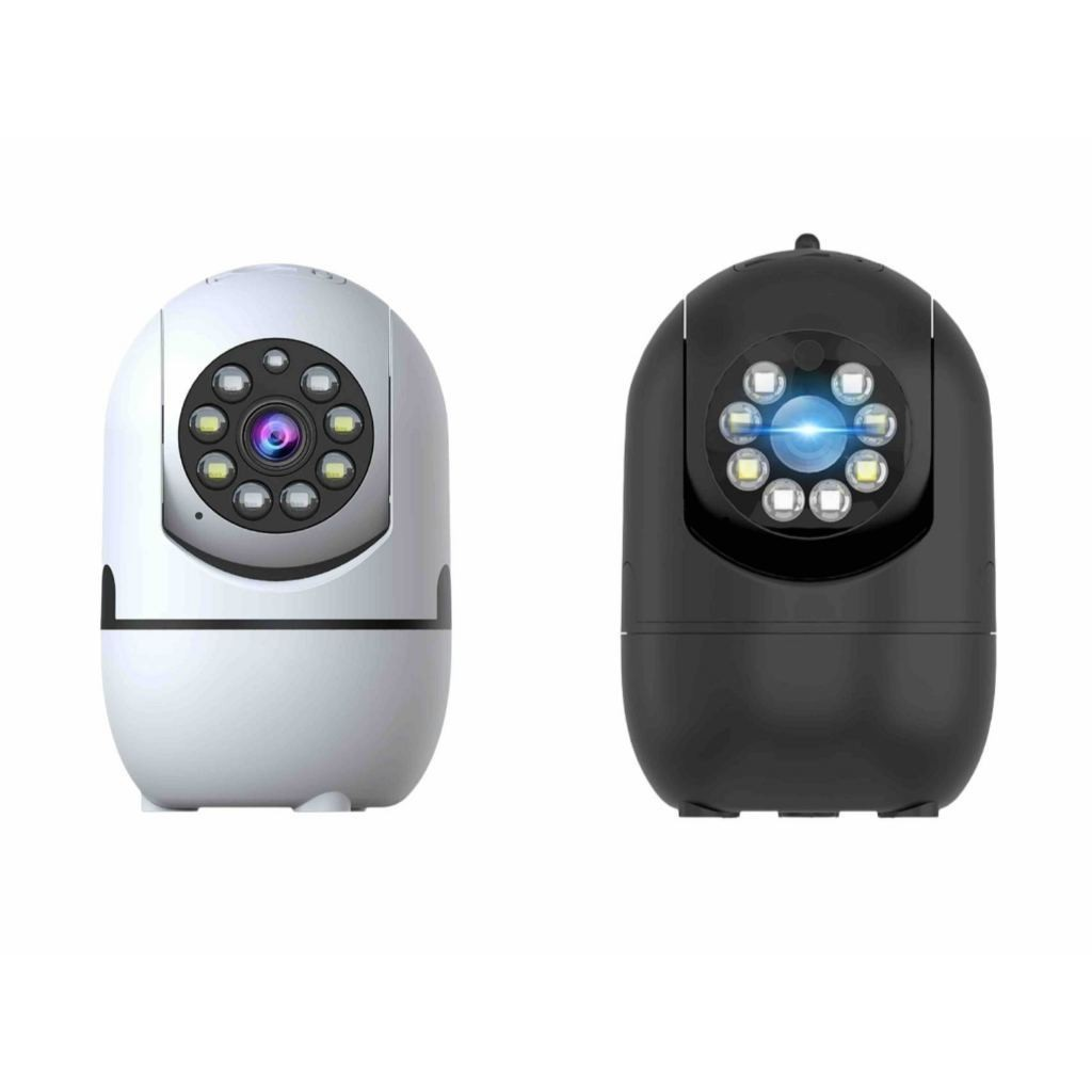 Câmera Visão Noturna com Áudio e Varredura Automática