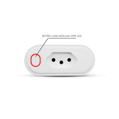 Tomada Inteligente Wi-fi Automação Bivolt Alexa | Google