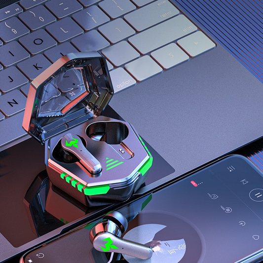 Fone De Ouvido Para Jogo TWS Fones  Bluetooth Com Microfone