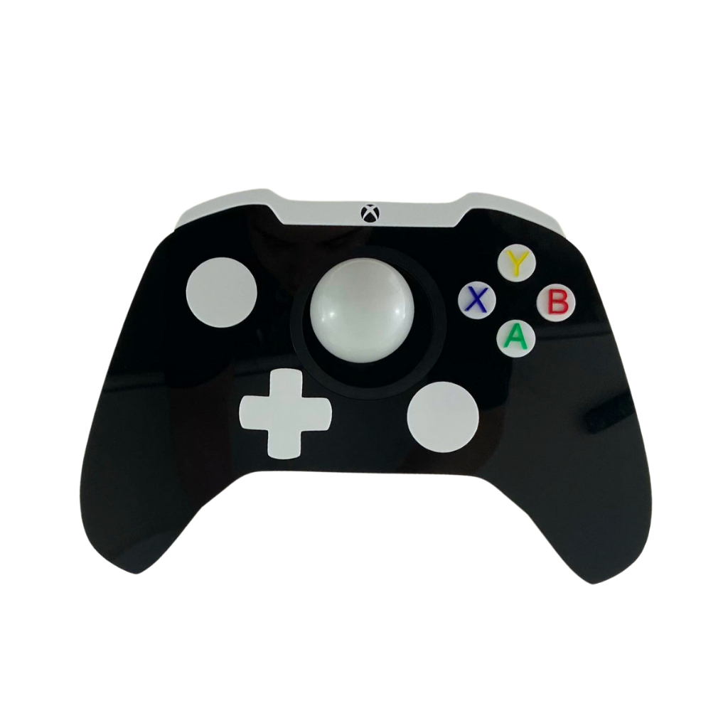 Lustre Infantil Pendente Xbox Preto Video Game preto Geek Luminária