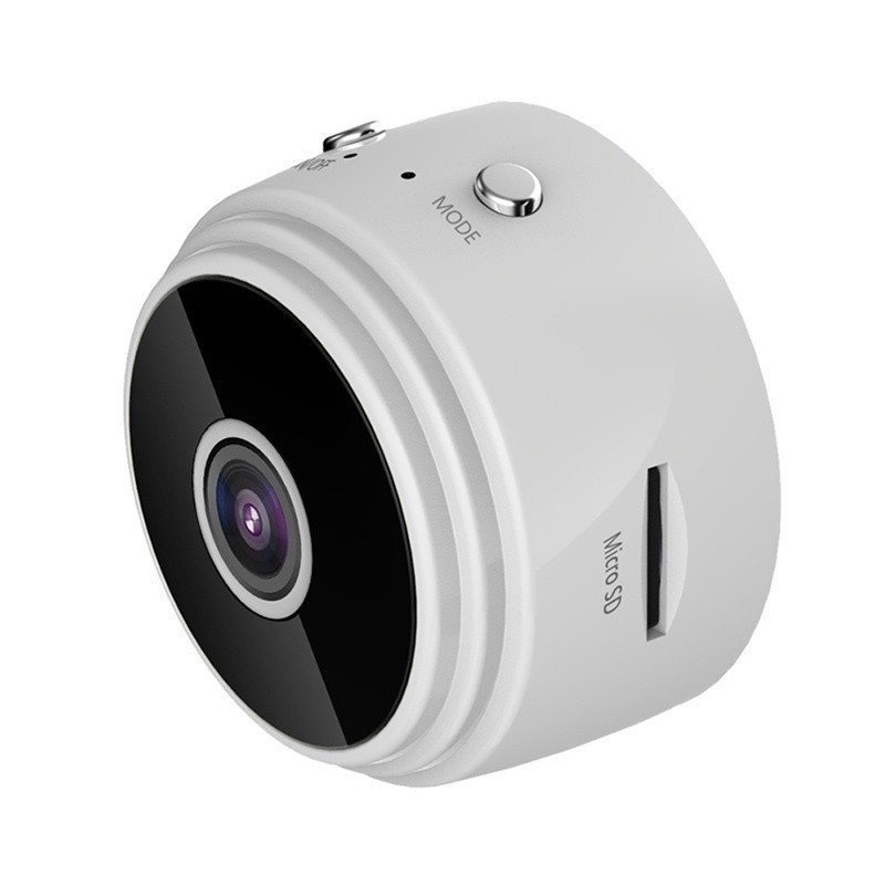 Câmera A9 Mini HD com Sensor de Presença Wi-Fi 110V e Suporte para Encaixe