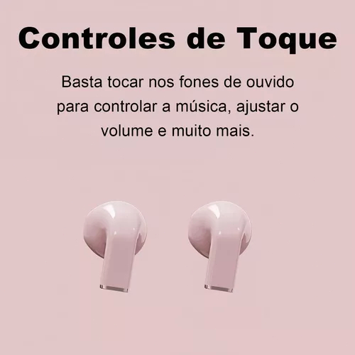 H'maston F917 Fone De Ouvido Sem Fio Tws Bluetooth 5.3 com Microfone