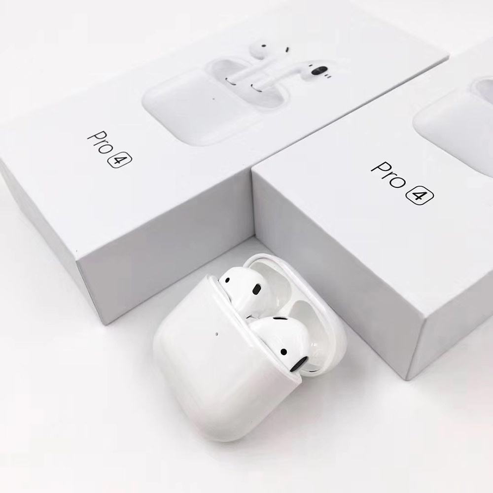 Fone De Ouvido Air Pro 4 TWS Sem Fio Bluetooth Para iPhone e Android