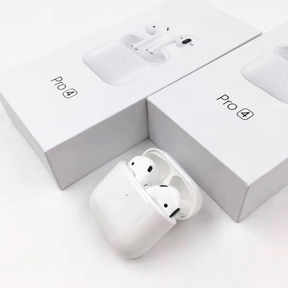 Fone De Ouvido Air Pro 4 TWS Sem Fio Bluetooth Para iPhone e Android