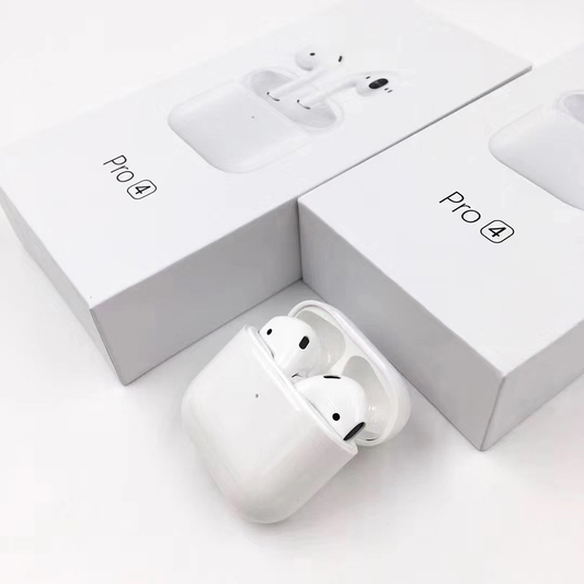 Fone De Ouvido Air Pro 4 TWS Sem Fio Bluetooth Para iPhone e Android