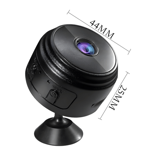 Câmera A9 Mini HD com Sensor de Presença Wi-Fi 110V e Suporte para Encaixe