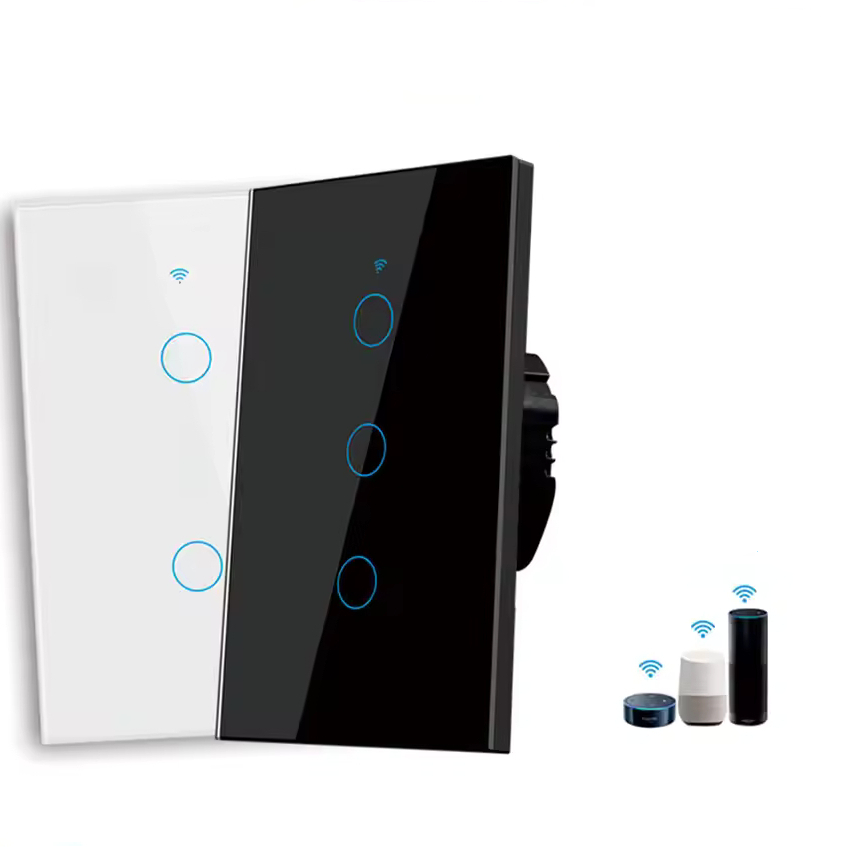 Interruptor Inteligente Wi-Fi 4 Teclas