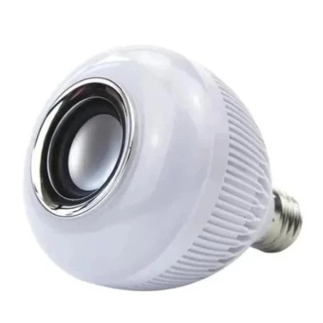 Lâmpada Bluetooth De Led Caixa De Som C Controle Rgb 12W