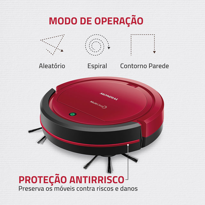 Robô Aspirador de Pó Multi Clean Mondial RB-09