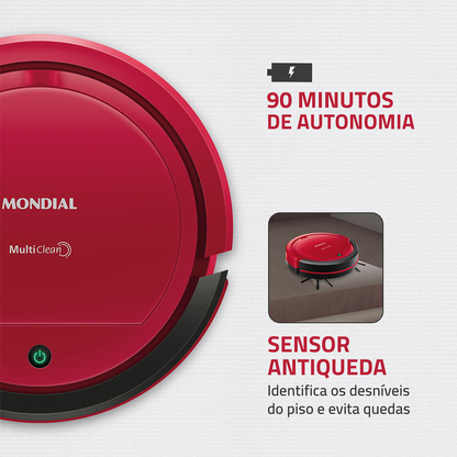 Robô Aspirador de Pó Multi Clean Mondial RB-09