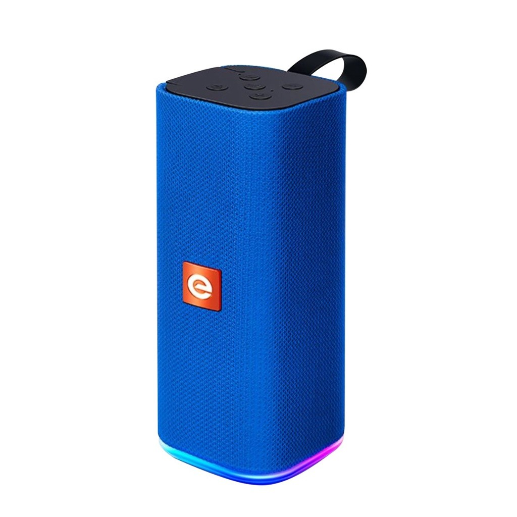 Caixa de Som Bluetooth  Exbom  10W RGB com Rádio FM