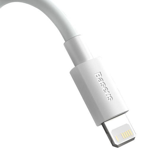 Kit 2 Cabos USB para Lightning Simple Wisdom 2.4a 1.5m P/ Iphone