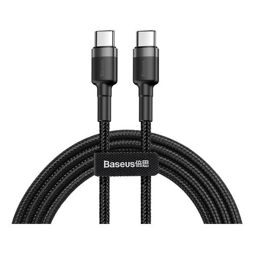 Baseus Cabo Turbo Tipo-C 60W 2m - Compatível iPhone 15 e Android