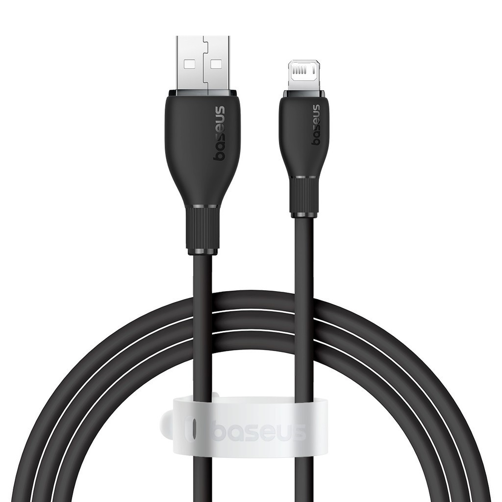 Cabo Rápido Baseus 2.4a P/ iPhone Usb Lightning 1,2m 