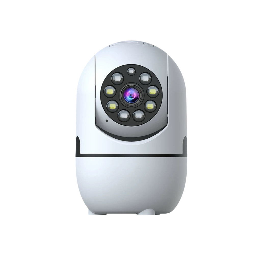 Câmera Visão Noturna com Áudio e  Varredura Automática