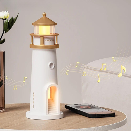 Projeção Farol Luzes Da Noite Sensor De Movimento Regulável Cronometragem Ambiente Lâmpada Bluetooth Música Natal Geek